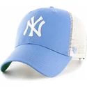 cappelli-curva-blu-snapback-per-bambino-claro-dei-new-york-yankees-mlb-di-47-brand