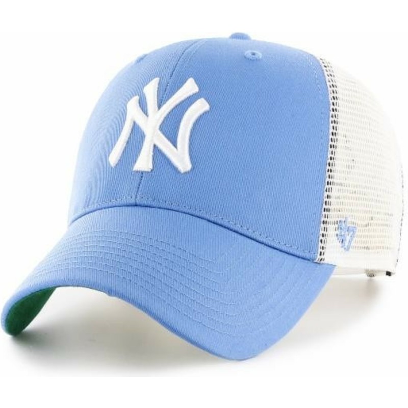 cappellino-trucker-blu-chiaro-per-bambino-di-new-york-yankees-mlb-mvp-branson-di-47-brand