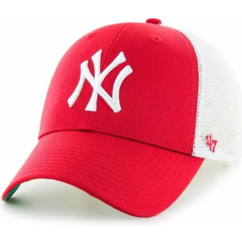 cappelli-curva-rosso-snapback-per-bambino-dei-new-york-yankees-mlb-di-47-brand cappelli-curva-rosso-snapback-per-bambino-dei-new-york-yankees-mlb-di-47-brand