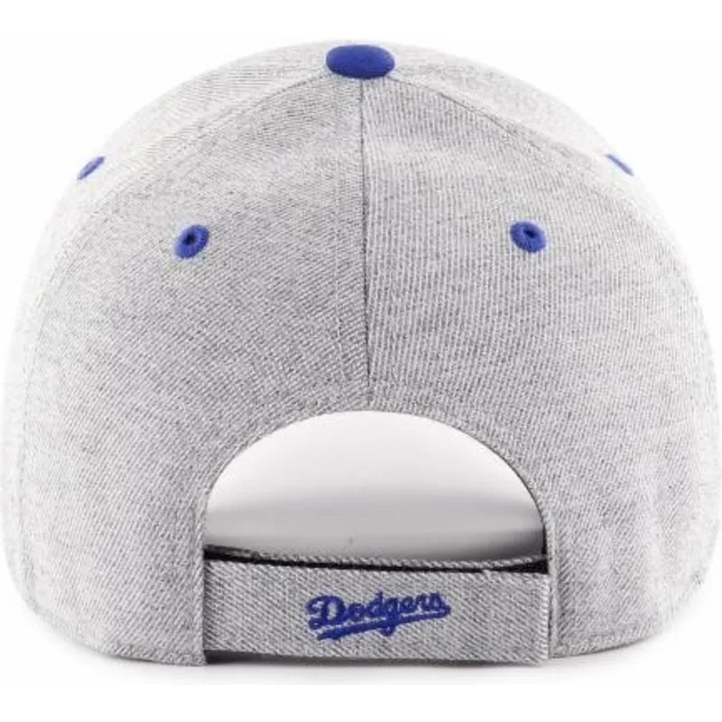 cappelli-curva-grigio-cinghia-regolabile-dei-los-angeles-dodgers-mlb-di-47-brand cappelli-curva-grigio-cinghia-regolabile-dei-los-angeles-dodgers-mlb-di-47-brand
