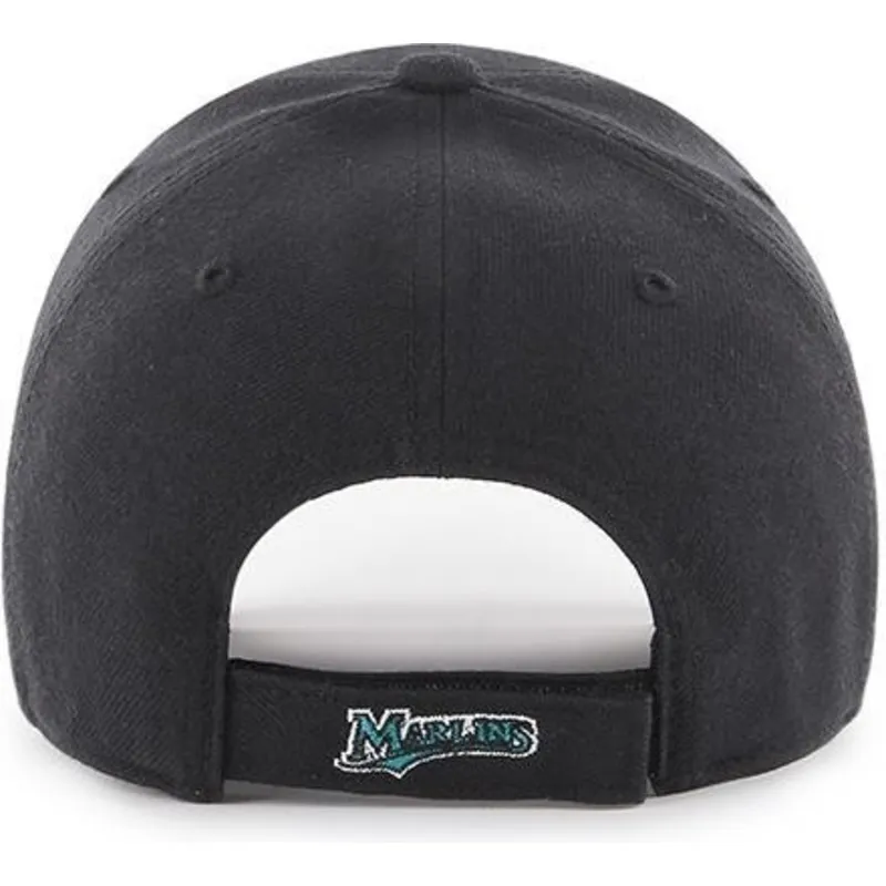 cappelli-curva-nero-cinghia-regolabile-clasico-dei-miami-marlins-mlb-di-47-brand cappelli-curva-nero-cinghia-regolabile-clasico-dei-miami-marlins-mlb-di-47-brand