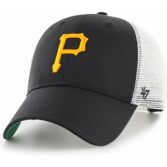 Cappellino trucker nero di Pittsburgh Pirates MLB MVP Branson di 47 Brand