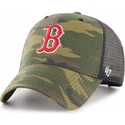 cappelli-curva-mimetizzazione-snapback-dei-boston-red-sox-mlb-di-47-brand