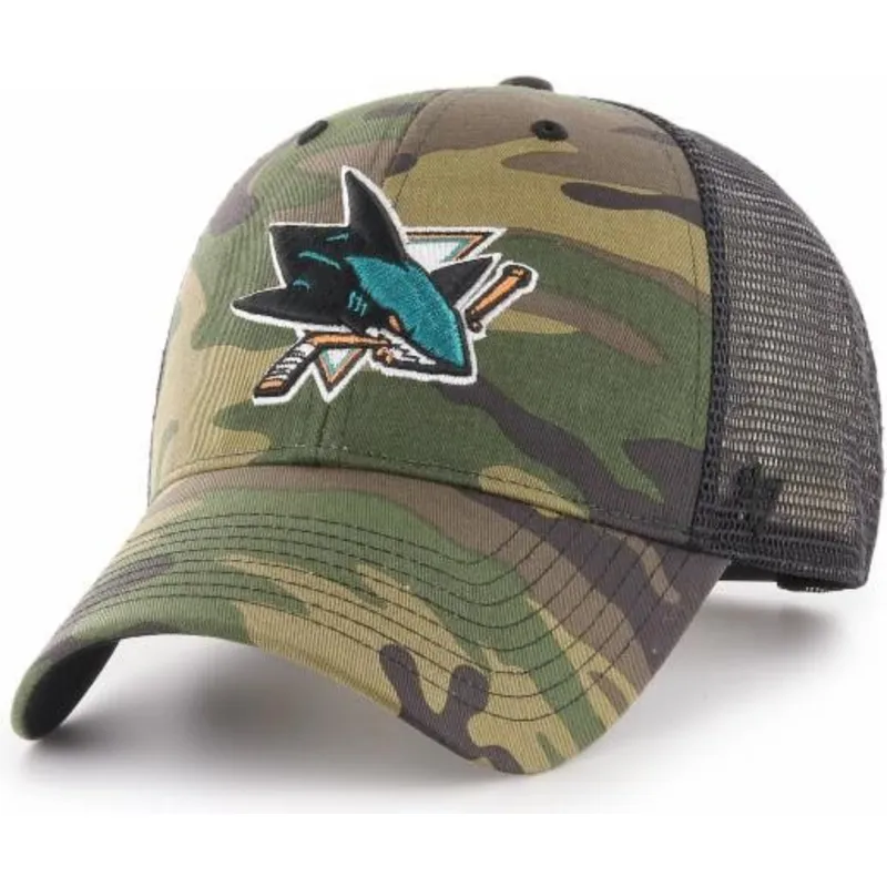 cappellino-trucker-camouflage-di-san-jose-sharks-nhl-mvp-branson-di-47-brand