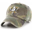 cappello-curvo-mimetico-regolabile-anaheim-ducks-nhl-clean-up-di-47-brand