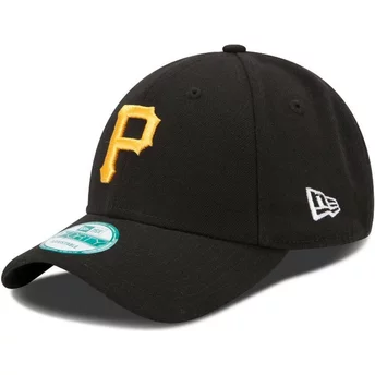 Cappellino visiera curva nero regolabile 9FORTY The League di Pittsburgh Pirates MLB di New Era
