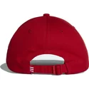 cappellino-visiera-curva-rosso-regolabile-trefoil-classic-di-adidas