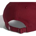 cappellino-visiera-curva-bordeaux-regolabile-trefoil-classic-di-adidas