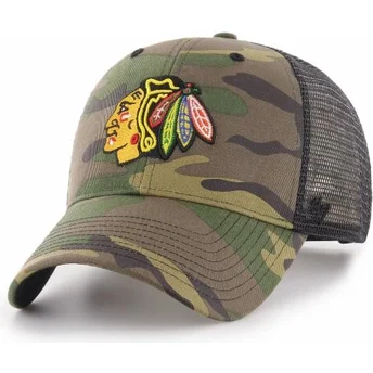 cappelli-curva-mimetizzazione-snapback-dei-chicago-blackhawks-nhl-di-47-brand