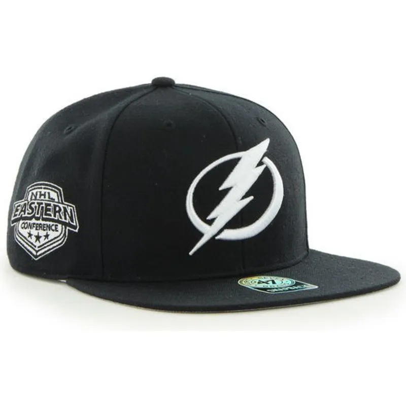 cappelli-piatta-nero-snapback-dei-tampa-bay-lightning-nhl-di-47-brand