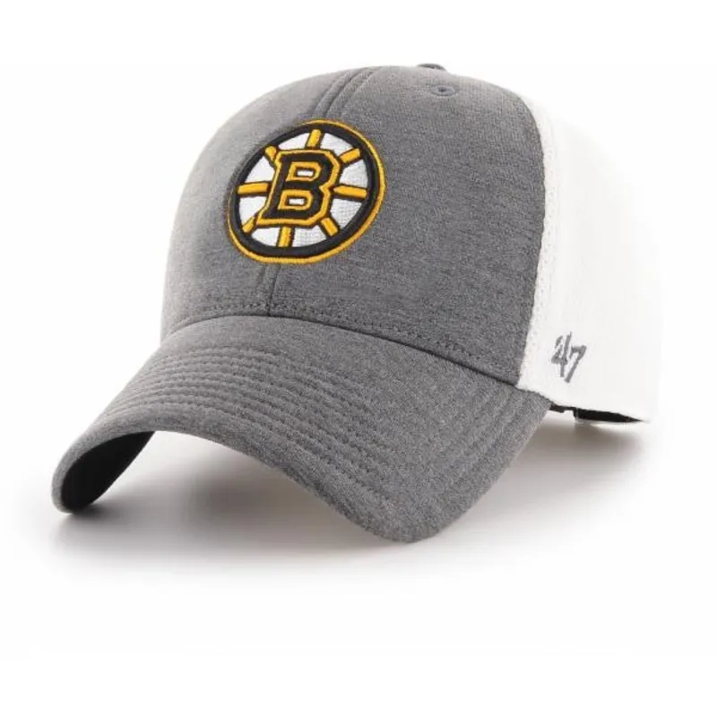 cappelli-curva-grigio-cinghia-regolabile-dei-boston-bruins-nhl-di-47-brand