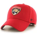 cappellino-visiera-curva-rosso-di-florida-panthers-nhl-mvp-di-47-brand