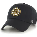 cappelli-curva-nero-cinghia-regolabile-dei-boston-bruins-nhl-di-47-brand