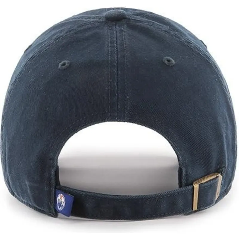 cappelli-curva-blu-marino-cinghia-regolabile-dei-edmonton-oilers-nhl-di-47-brand