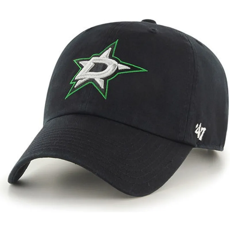 cappelli-curva-nero-cinghia-regolabile-dei-dallas-stars-nhl-di-47-brand cappelli-curva-nero-cinghia-regolabile-dei-dallas-stars-nhl-di-47-brand