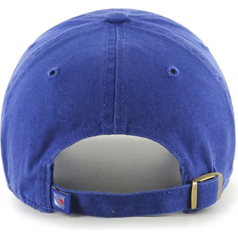cappelli-curva-blu-cinghia-regolabile-dei-new-york-rangers-nhl-di-47-brand