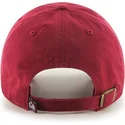 cappelli-curva-rosso-cinghia-regolabile-dei-colorado-avalanche-nhl-di-47-brand