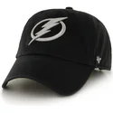 cappelli-curva-nero-cinghia-regolabile-dei-columbus-blue-jackets-nhl-di-47-brand