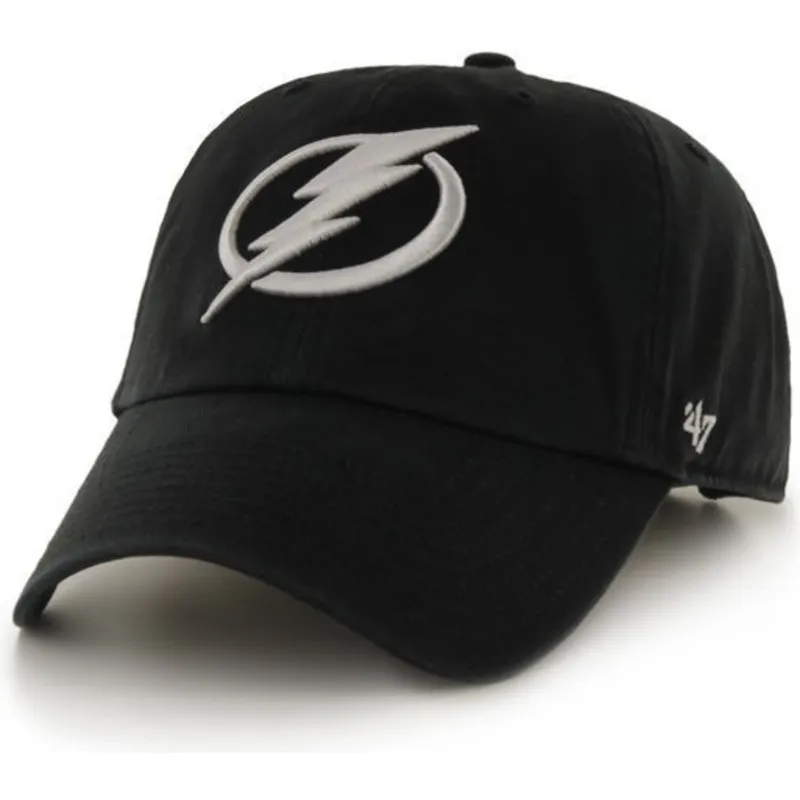 cappelli-curva-nero-cinghia-regolabile-dei-columbus-blue-jackets-nhl-di-47-brand cappelli-curva-nero-cinghia-regolabile-dei-columbus-blue-jackets-nhl-di-47-brand