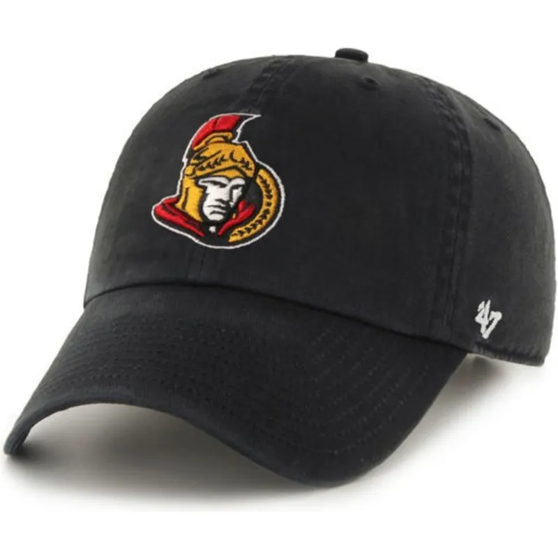 cappelli-curva-nero-cinghia-regolabile-dei-ottawa-senators-nhl-di-47-brand cappelli-curva-nero-cinghia-regolabile-dei-ottawa-senators-nhl-di-47-brand