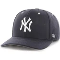 cappelli-curva-blu-marino-cinghia-regolabile-dei-new-york-yankees-mlb-di-47-brand