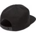 cappellino-visiera-piatta-nero-snapback-quarter-twill-black-di-volcom