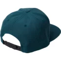 cappellino-visiera-piatta-verde-snapback-quarter-twill-ranger-green-di-volcom
