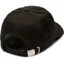 cappellino-visiera-curva-nero-regolabile-stencil-black-di-volcom