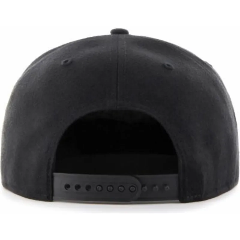 cappelli-piatta-nero-snapback-oro-dei-los-angeles-dodgers-mlb-di-47-brand