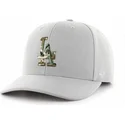 cappelli-curva-grigio-cinghia-regolabile-camuflaje-dei-los-angeles-dodgers-mlb-di-47-brand