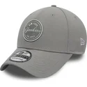 cappelli-curva-grigio-regolato-per-bambino-39thirty-stretch-rubber-emblem-dei-new-york-yankees-mlb-di-new-era