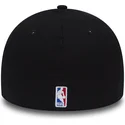 cappellino-curvo-nero-e-blu-regolabile-39thirty-black-base-dei-golden-state-warriors-nba-di-new-era