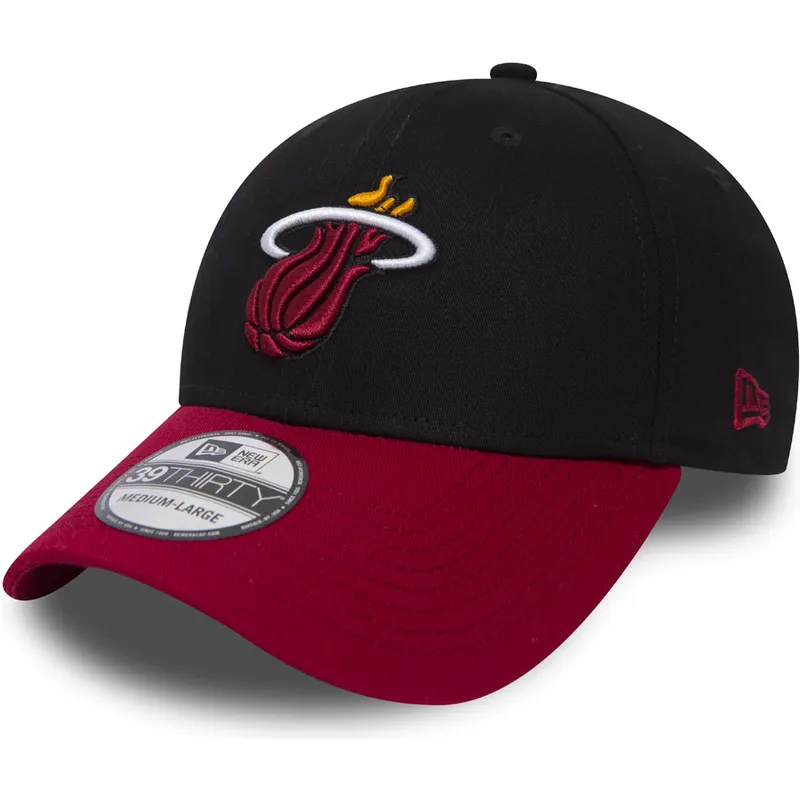 cappelli-curva-nero-regolato-39thirty-black-base-dei-miami-heat-nba-di-new-era cappelli-curva-nero-regolato-39thirty-black-base-dei-miami-heat-nba-di-new-era