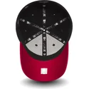 cappellino-curvo-nero-e-rosso-regolabile-39thirty-black-base-dei-miami-heat-nba-di-new-era