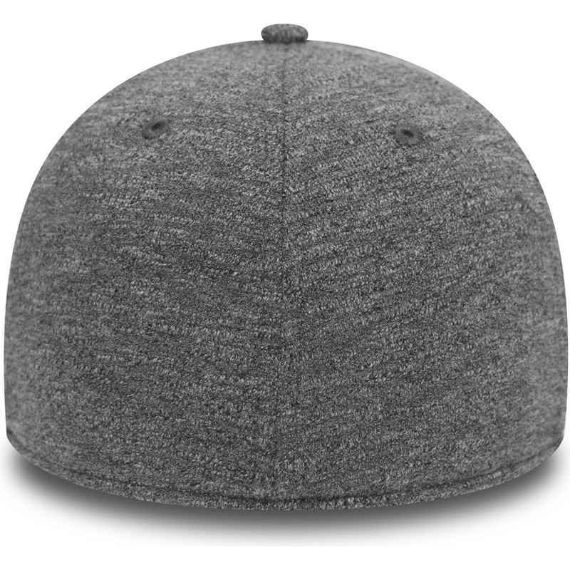 cappellino-visiera-curva-grigio-aderente-39thirty-slub-di-new-era