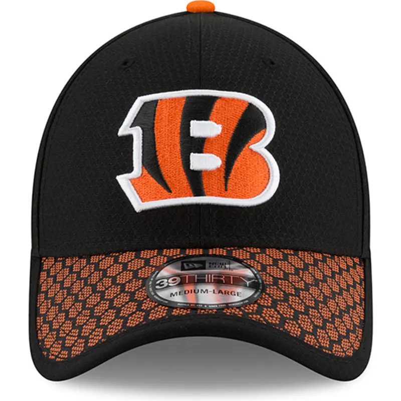 cappelli-curva-nero-regolato-39thirty-sideline-dei-cincinnati-bengals-nfl-di-new-era
