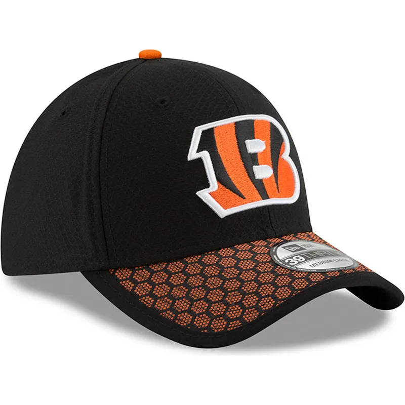 cappelli-curva-nero-regolato-39thirty-sideline-dei-cincinnati-bengals-nfl-di-new-era