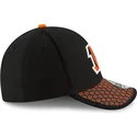 cappellino-curvo-nero-e-arancione-regolabile-39thirty-sideline-dei-cincinnati-bengals-nfl-di-new-era