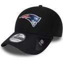 cappellino-curvo-blu-navy-regolabile-39thirty-black-coll-dei-new-england-patriots-nfl-di-new-era