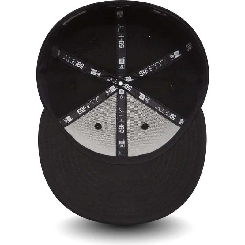 cappelli-curva-nero-regolato-59fifty-coop-wool-dei-los-angeles-dodgers-mlb-di-new-era