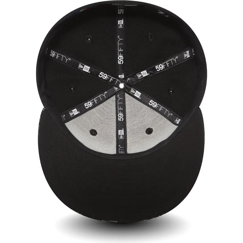 cappelli-piatta-nero-regolato-59fifty-night-time-dei-new-york-yankees-mlb-di-new-era