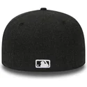 cappello-piatto-nero-aderente-59fifty-seasonal-heather-dei-new-york-yankees-mlb-di-new-era