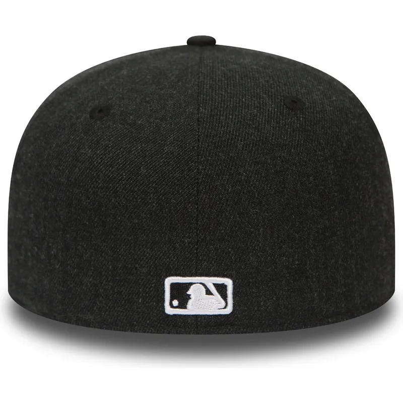 cappelli-piatta-nero-regolato-59fifty-seasonal-heather-dei-new-york-yankees-mlb-di-new-era