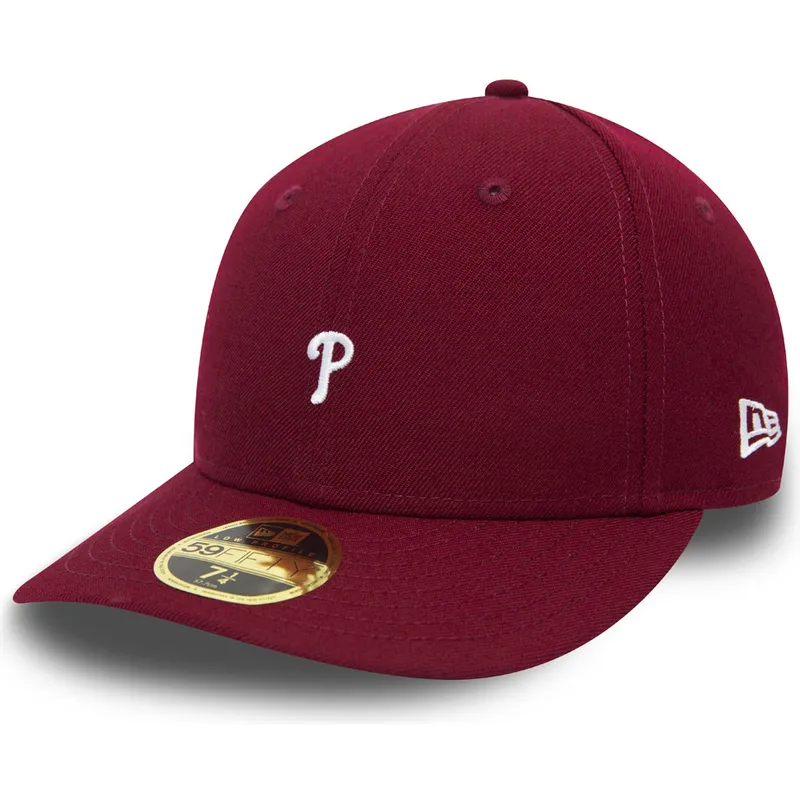cappelli-curva-viola-regolato-59fifty-low-profile-mini-dei-philadelphia-phillies-mlb-di-new-era