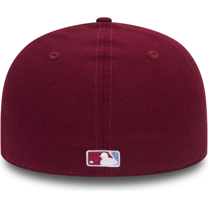cappelli-curva-viola-regolato-59fifty-low-profile-mini-dei-philadelphia-phillies-mlb-di-new-era
