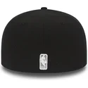 cappello-piatto-nero-e-grigio-aderente-59fifty-dei-san-antonio-spurs-nba-di-new-era