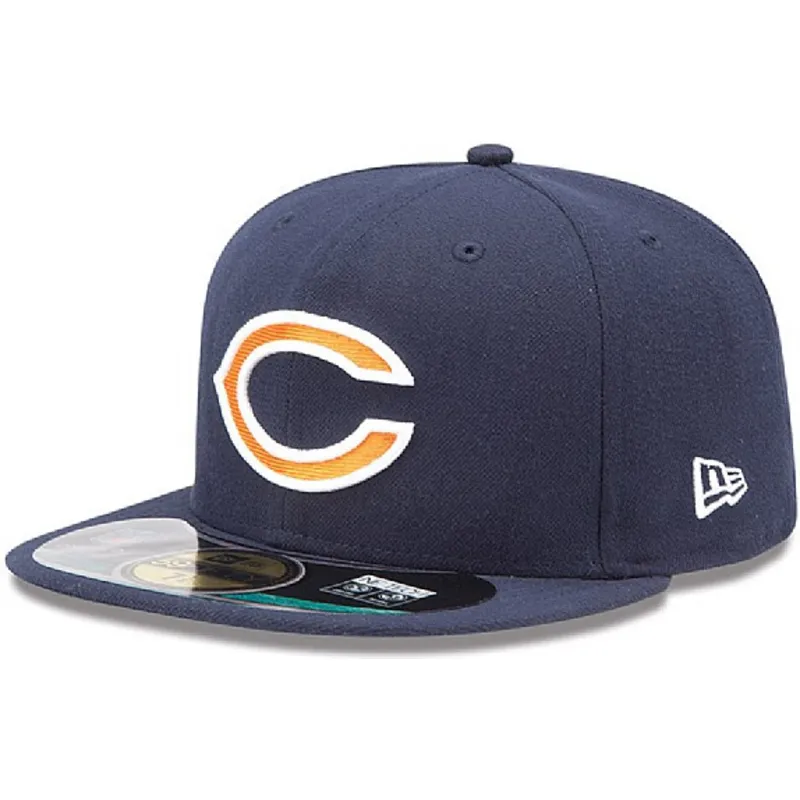 cappelli-piatta-blu-marino-regolato-59fifty-on-field-dei-chicago-bears-nfl-di-new-era cappelli-piatta-blu-marino-regolato-59fifty-on-field-dei-chicago-bears-nfl-di-new-era