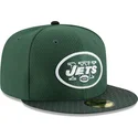 cappellino-verde-a-visiera-piatta-59fifty-sideline-dei-new-york-jets-nfl-di-new-era