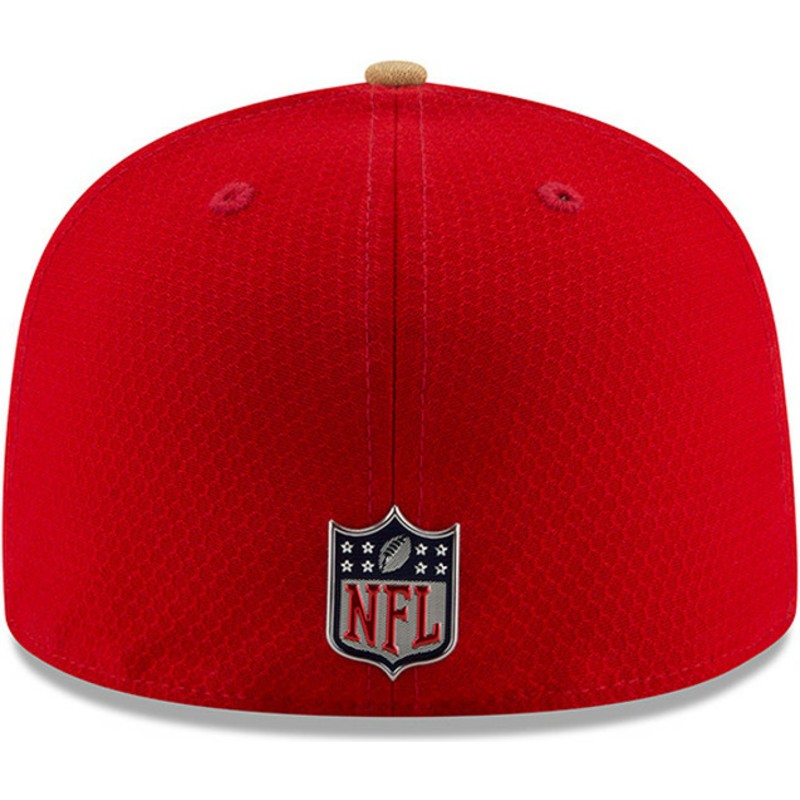 cappellino-visiera-piatta-rosso-aderente-59fifty-sideline-di-san-francisco-49ers-nfl-di-new-era