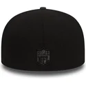 cappello-piatto-nero-chiuso-con-logo-e-visiera-grigia-59fifty-grey-collection-dei-seattle-seahawks-nfl-di-new-era